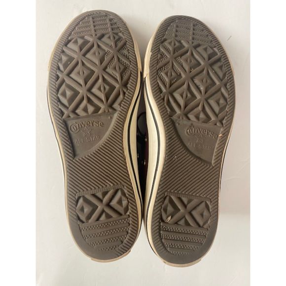 Fleece-Lined Leather Converse Chuck Taylor All Star Hi-Tops Sz 8.5 - Picture 5 of 8